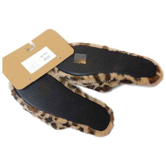 True Craft Cozy Animal Print Slippers MEDIUM 7-8 - Picture 2 of 4